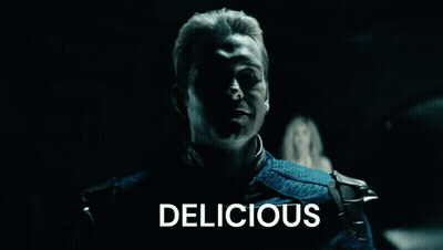 Man In Dark Room Says Delicious GIF