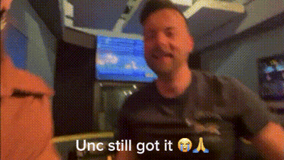 Man In Dark Room UNC Still Got It GIF