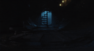 Man In Dark Room You Probably Shouldn't Be Here GIF
