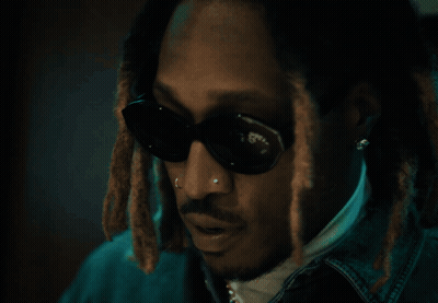 Man In Denim Jacket And Sunglasses GIF