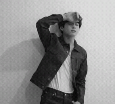 Man In Denim Jacket And White Shirt GIF