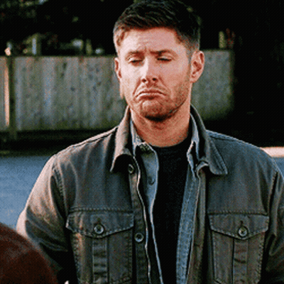 Man In Denim Jacket Making Funny Face GIF