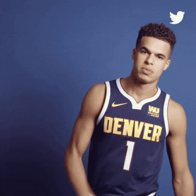 Man In Denver Jersey Number 1 GIF