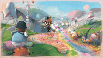 Man In Diaper Riding Horse GIF