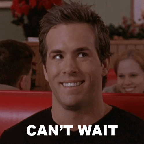Man In Diner With Cant Wait Behind Him GIF