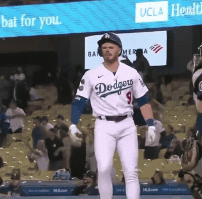 Man In Dodgers Jersey GIF