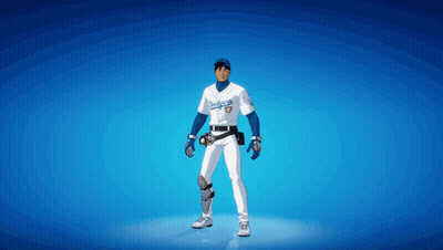 Man In Dodgers Uniform GIF