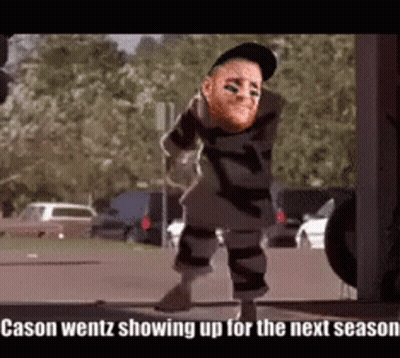 Man In Doorway Casen Wentz Showing Up For Next Season GIF