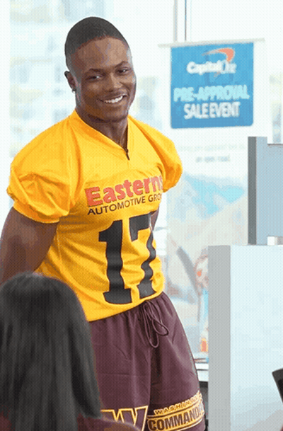 Man In Eastern Automotive Group Jersey GIF