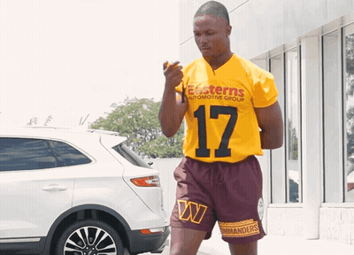 Man In Easterns Automotive Group Jersey GIF