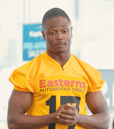 Man In Easterns Automotive Group Jersey GIF