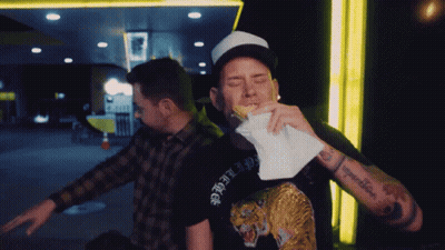 Man In Ed Hardy T-Shirt GIF