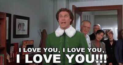 Man In Elf Costume Says I Love You GIF