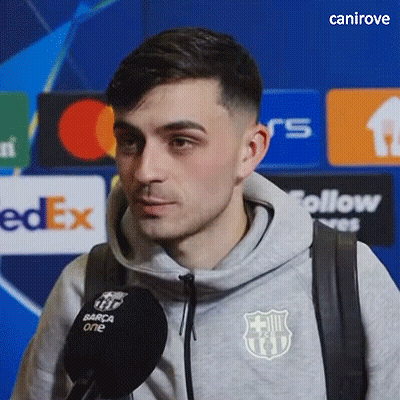 Man In FCB Hoodie Talking Into Microphone GIF