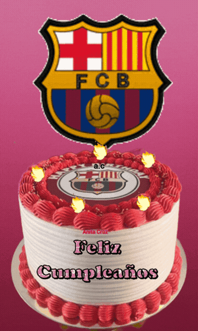 Man In FCB Jersey Holding Hand To Chest GIF