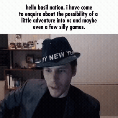 Man In Fedora Says Tips Fedora At M'Lady GIF