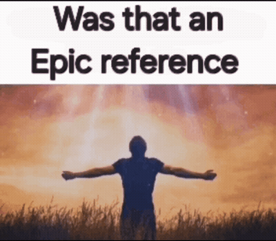 Man In Field With Outstretched Arms GIF