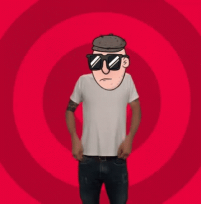 Man In Floral Shirt Says Not Me GIF