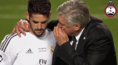 Man In Fly Jersey Kissing Another Man GIF