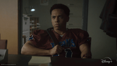 Man In Football Jersey Number 7 Saying No GIF