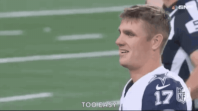 Man In Football Uniform Standing On Field GIF