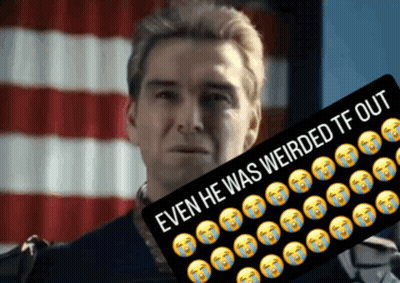 Man In Front Of American Flag Holding Sign GIF