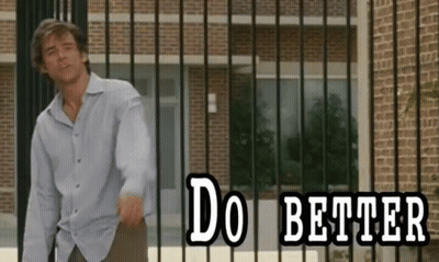 Man In Front Of Brick Building Saying Do Better GIF