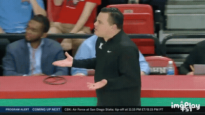 Man In Front Of CBK Air Force San Diego State Ad GIF