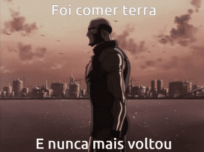 Man In Front Of City Foi Comer Terra E Nunca Mais Voltou GIF