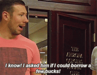 Man In Front Of Door Saying The Arizona GIF