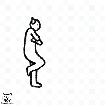 Man In Front Of Drug Mart Wall GIF