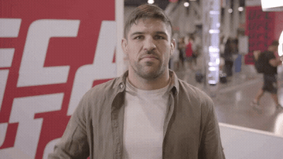 Man In Front Of FC Sign GIF