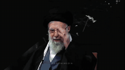Man In Front Of Flags Hero Imam Khamenei GIF