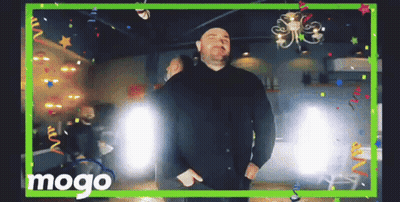 Man In Front Of Green Frame Saying Moga GIF