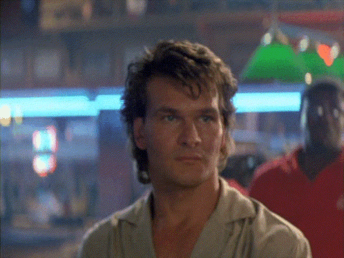 Man In Front Of Green Pool Table In Bar GIF