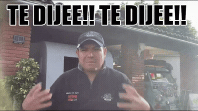 Man In Front Of House Saying Te Dijee GIF