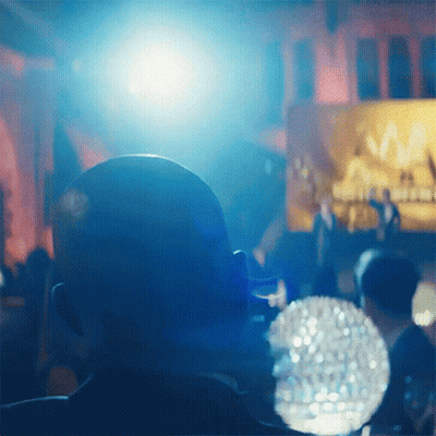 Man In Front Of McDonald's Sign GIF
