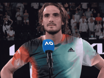 Man In Front Of Microphone Saying Ao GIF