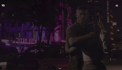 Man In Front Of Ocean Vie Hotel GIF