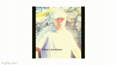 Man In Front Of Rocky Cliff Saying Whats The Matter GIF