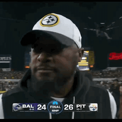 Man In Front Of Scoreboard Saying Bal 24 GIF