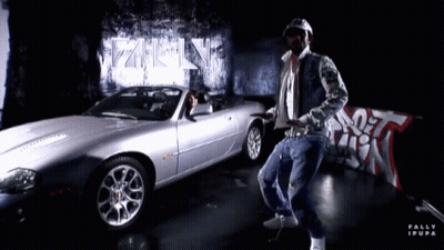 Man In Front Of Silver Car Fally Ipupa GIF