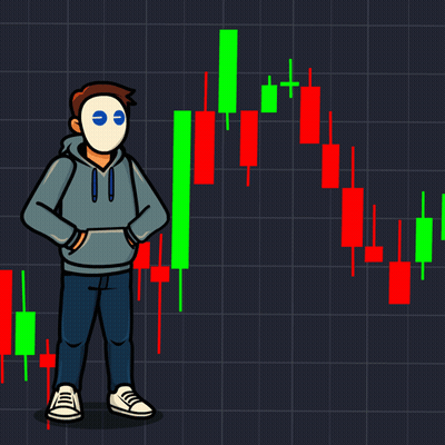 Man In Front Of Stock Chart Stonks GIF