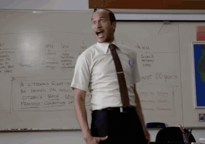 Man In Front Of Whiteboard Saying Citizen's Right GIF
