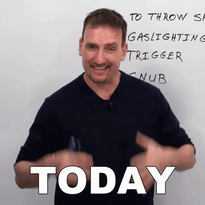 Man In Front Of Whiteboard Saying Today GIF