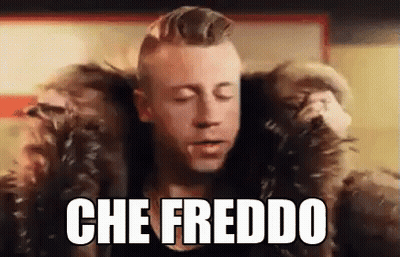 Man In Fur Coat Saying Che Freddo GIF