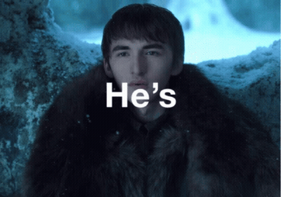 Man In Fur Coat Saying He's GIF