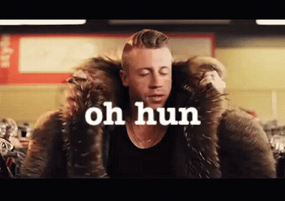 Man In Fur Coat Saying Oh Hun GIF