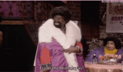 Man In Fur Coat Says From The Himalayas GIF