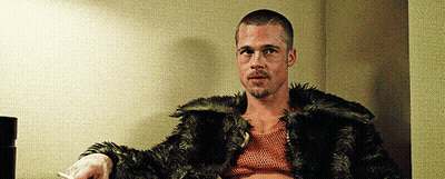 Man In Fur Coat Smoking Cigarette GIF